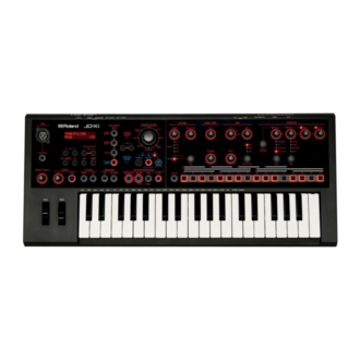 Roland JD-XI Interactive Analog/Digital Crossover Synthesizer 37-Keys
