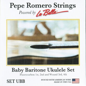 Pepe Romero Strings UBB Baby Baritone Uke String Set