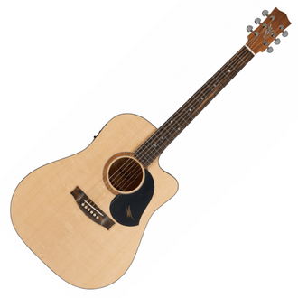 Maton Srs60C Solid Road Series Dreadnought Acoustic-Electric Guitar With Solid Wood & Case