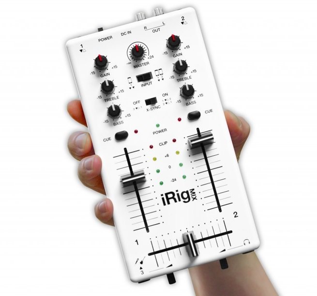 iRig Mix Ultra Compact Dj Mixer for iPhone/iPad/iPod Touch Mooloolaba
