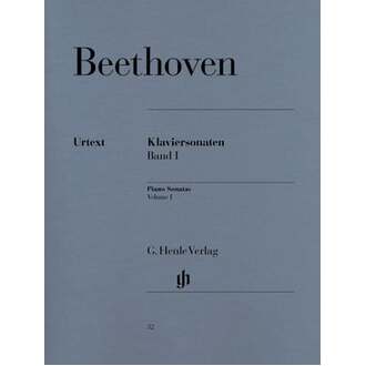 Beethoven - Piano Sonatas Bk 1 Urtext