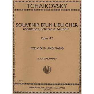 Tchaikovsky - 3 Pieces Meditation Scherzo Melody Op 42