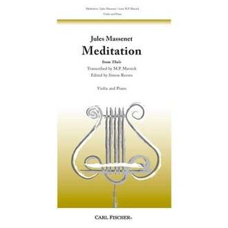 Meditation From Thais Arr Marsick Violin Piano