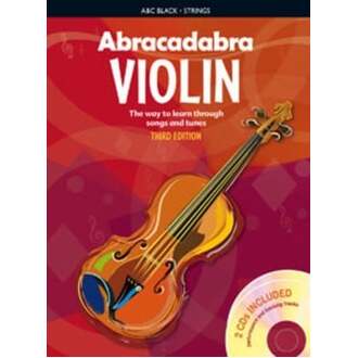 Abracadabra Violin Book Bk/CDs 3rd Edition