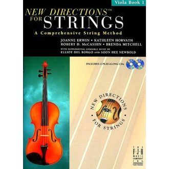 New Directions For Strings Viola Book 1 Bk/CD