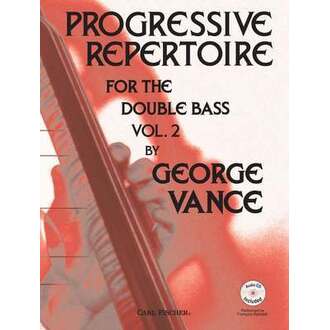 Progressive Repertoire For Double Bass Vol 2 Bk/CD