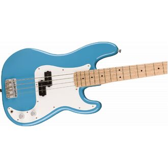 Squier Sonic Precision Bass, Maple Fingerboard, White Pickguard, California Blue