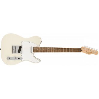 Squier Affinity Series™ Telecaster, Laurel Fingerboard, White Pickguard, Olympic White Electric Guitar