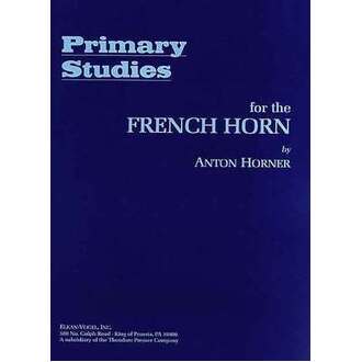 Primary Studies For French Horn