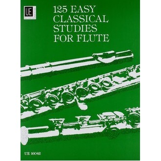 125 Easy Classical Studies For Flute