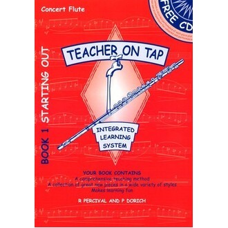 Teacher On Tap Flute Book 1 Starting Out Bk/CD