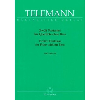 Telemann - 12 Fantasies For Flute