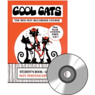 Cool Cats Red Hot Recorder Course Student Bk/CD Level 1