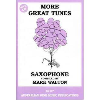 More Great Tunes Alto Saxophone Bk/CD