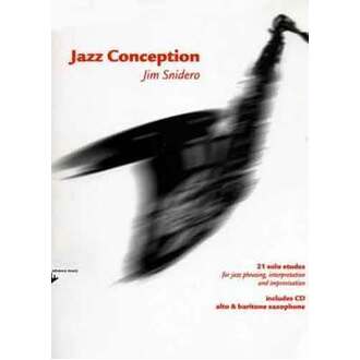 Jazz Conception For Alto Bar Sax Bk/cd