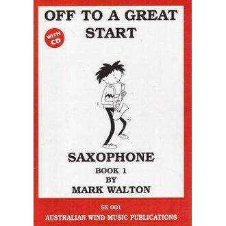 Off to a Great Start Tenor Saxophone Book 1 Bk/CD
