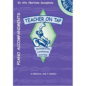 Teacher On Tap Alto Saxophone Book 2 Intermediate Bk/CD