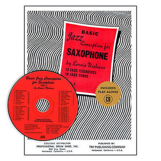 Basic Jazz Conception for Saxophone Book 1 Bk/CD