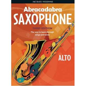 Abracadabra Saxophone Book Only 3rd Edition