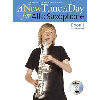 A New Tune A Day Alto Sax Book 1 Bk/CD