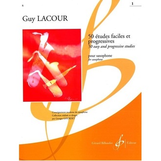 Lacour - 50 Easy And Progressive Studies Saxophone Bk 1