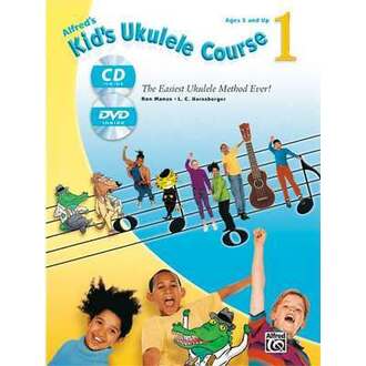 Alfred's Kid's Ukulele Course 1 Bk/Online Audio