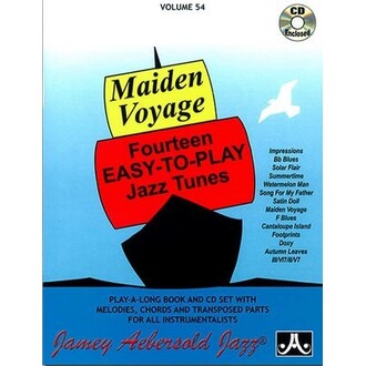 Maiden Voyage Vol 54 Bk/CD
