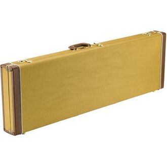 Fender Classic Series Wood Case for Precision/Jazz Bass, Tweed