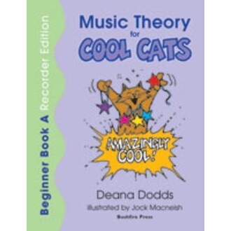 Music Theory For Cool Cats Beginner Bk A Recorder