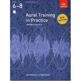 ABRSM Aural Training in Practice Grade 6-8 Bk/CDs