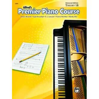 Alfred's Premier Piano Course Theory Level 1B