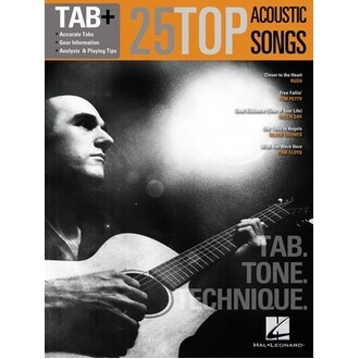 25 Top Acoustic Songs Guitar Tab Plus
