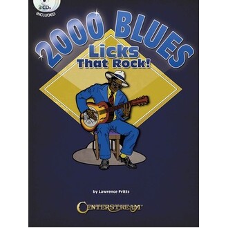 2000 Blues Licks That Rock Bk/3CDs