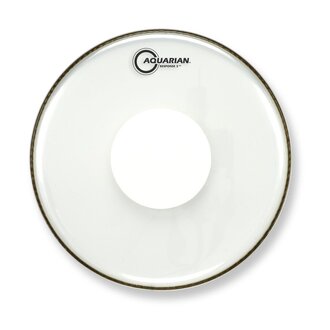 Aquarian 14" Response 2 Clear Drumhead with Power Dot - RSP2-PD14