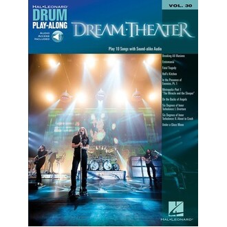 Dream Theater Drum Play-Along Volume 30 Bk/Online Audio