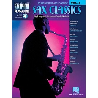 Sax Classics Saxophone Play-Along Vol 4 Bk/CD