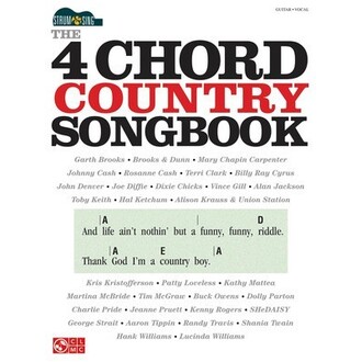 The 4 Chord Country Songbook Strum