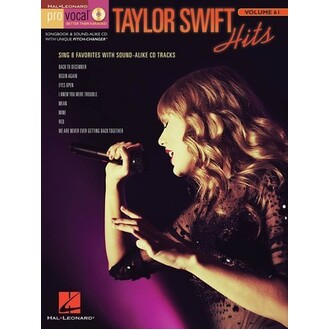 Taylor Swift Hits Pro Vocal Women Vol 61 Bk/CD