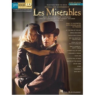 Les Miserables Pro Vocal Vol 11 Bk/CDs
