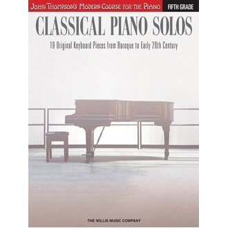Classical Piano Solos Fifth Grade
