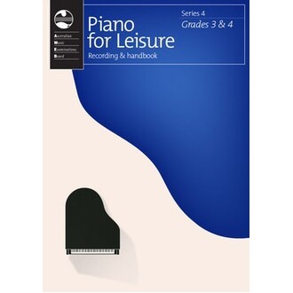 Piano For Leisure Recording and Handbook Grades 3-4 Series 4 AMEB