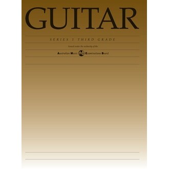 Guitar Grade 3 Series 1 AMEB