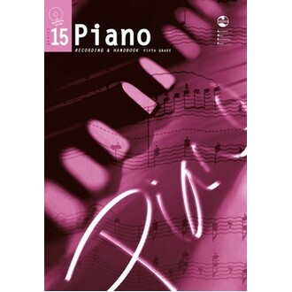 Piano Recording and Handbook Grade 5 Series 15 Bk/CD AMEB
