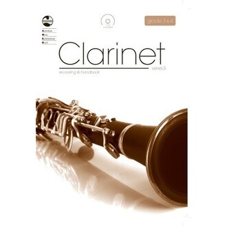 Clarinet Recording and Handbook Grades 3-4 Series 3 Bk/CD AMEB