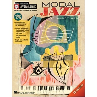 Modal Jazz Play-Along Vol 179 Bk/CD