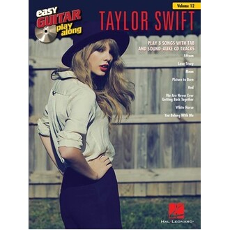 Taylor Swift Easy Guitar Play-Along Vol 12 Bk/CD