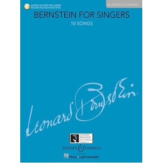 Bernstein For Singers Belter/Mezzo-Soprano Bk/Online Audio