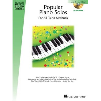 HLSPL Popular Piano Solos Level 4 2nd Edition Bk/CD