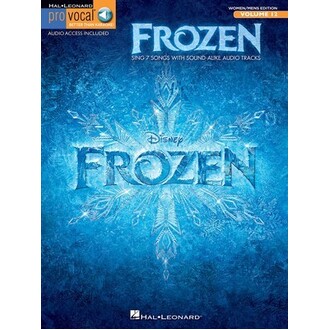 Frozen Pro Vocal Women/Mens Edition Vol 12 Bk/Online Audio
