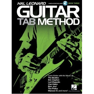 Hal Leonard Guitar Tab Method Book 3 Bk/Online Audio
